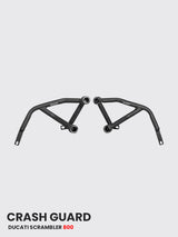 Ducati Scrambler 800 Crash Guard With Metal Sliders (Black Matt) - SB 822