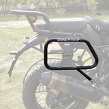 SADDLE STAY (PAIR) - Black/Silver for Royal Enfield - SCRAM 411