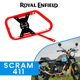 Saddle Stay for Royal Enfield Scram 411 - Red/Black