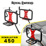 Saddle Stay for Royal Enfield Himalayan 450 - Black/Red