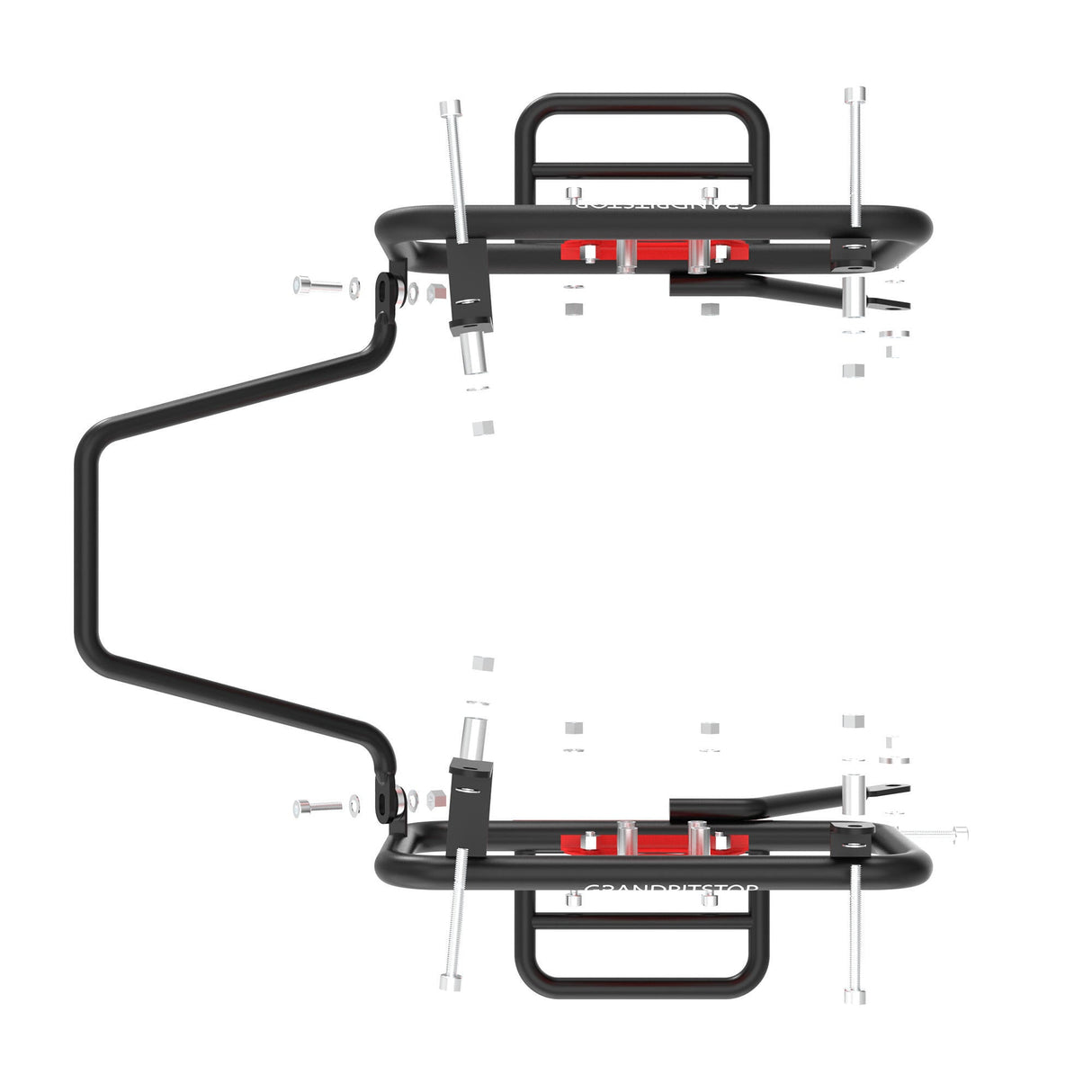 Saddle Stay for Royal Enfield Himalayan 450 - Black/Red