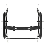 SADDLE STAY (PAIR) - Black/Silver for SUZUKI - V-Strom