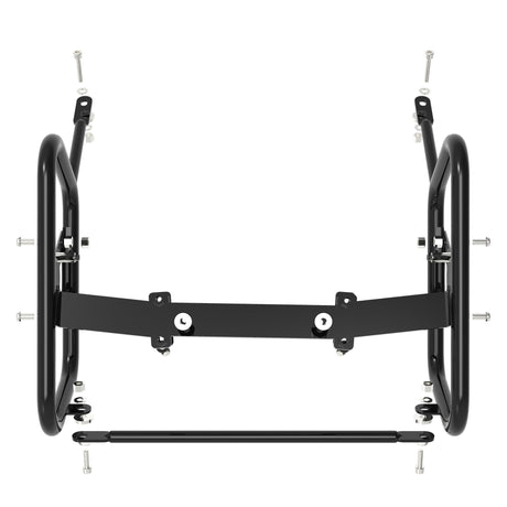 SADDLE STAY (PAIR) - Black/Silver for SUZUKI - V-Strom