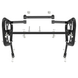 SADDLE STAY (PAIR) - Black/Silver for SUZUKI - V-Strom