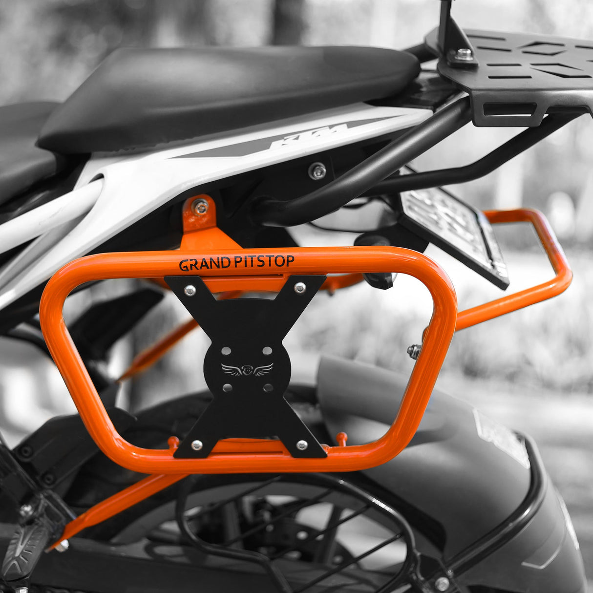 Saddle Stay for KTM DUKE 200 Gen 2 Orange-Black