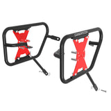 SADDLE STAY (PAIR) - Black/Red for Royal Enfield - INTERCEPTOR