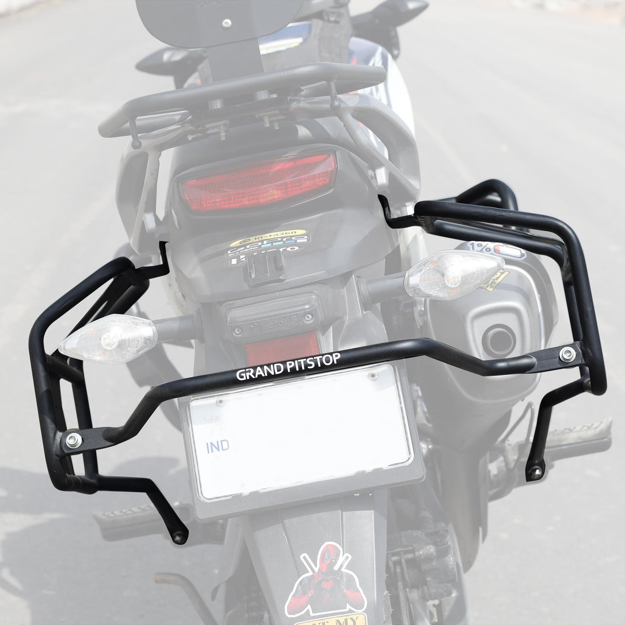 Saddle Stay for Hero Xpulse 200/400 - Black/Red