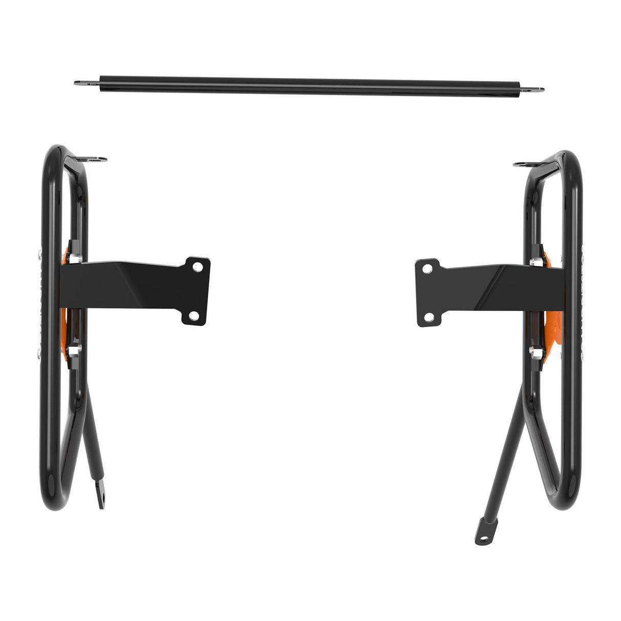 SADDLE STAY (PAIR) - Black/Orange for KTM - ADV 250