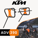SADDLE STAY (PAIR) - Black/Orange for KTM - ADV 390
