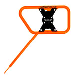 SADDLE STAY (PAIR) - Orange/Black for KTM - ADV 390