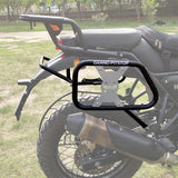 Saddle Stay (Pair) with Jerry Can Mounting For Royal Enfield Himalayan-Black + Silver