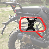 Saddle Stay (Pair) with Jerry Can Mounting For Royal Enfield Himalayan-Red + Black