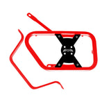 Saddle Stay (Pair) with Jerry Can Mounting For Royal Enfield Himalayan-Red + Black