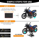 Motorcycle Scissor Jack for Cruiser, Dirt Bike, Sports Bike ATV etc.