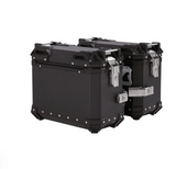 LGP Aluminium Touring Panniers 38L - Set of 2 - Black