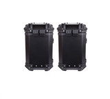 LGP Aluminium Touring Panniers 38L - Set of 2 - Black