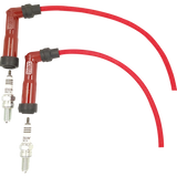 RE SUPER METEOR 650 - SHOTGUN 650 | High performance | Spark plug cable kit | Resistor Spark Caps