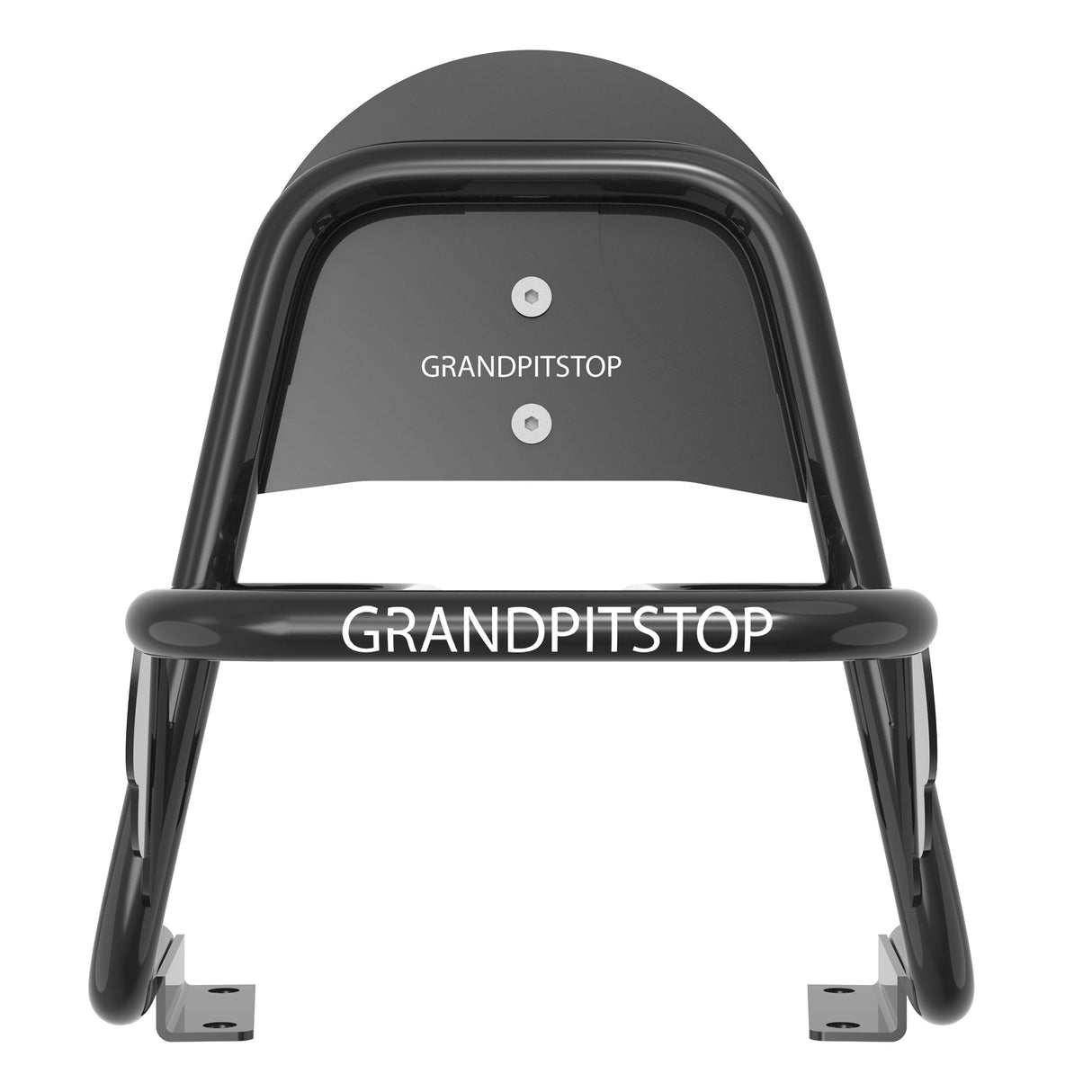 TOPRACK WITH BACKREST WITH PARCEL SHELF for Royal Enfield Continental GT 650 (2018-2023) Black