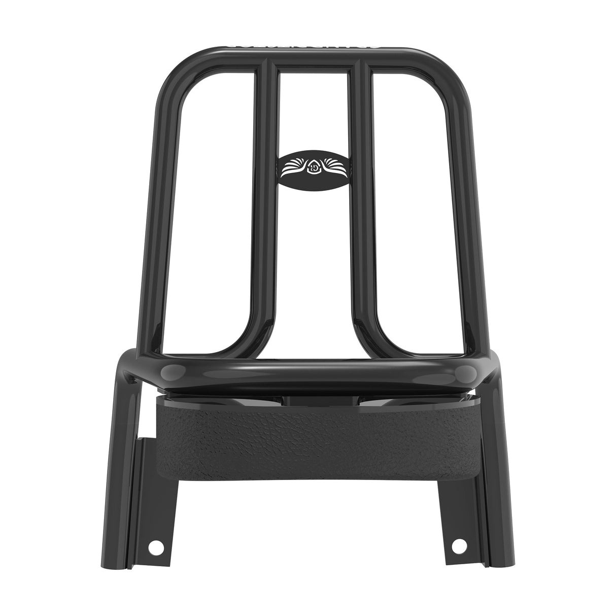 TOPRACK WITH BACKREST WITH PARCEL SHELF for Royal Enfield Continental GT 650 (2018-2023) Black