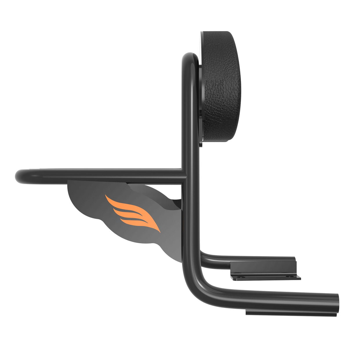 TOPRACK WITH BACKREST WITH PARCEL SHELF - Black for Royal Enfield - INTERCEPTOR