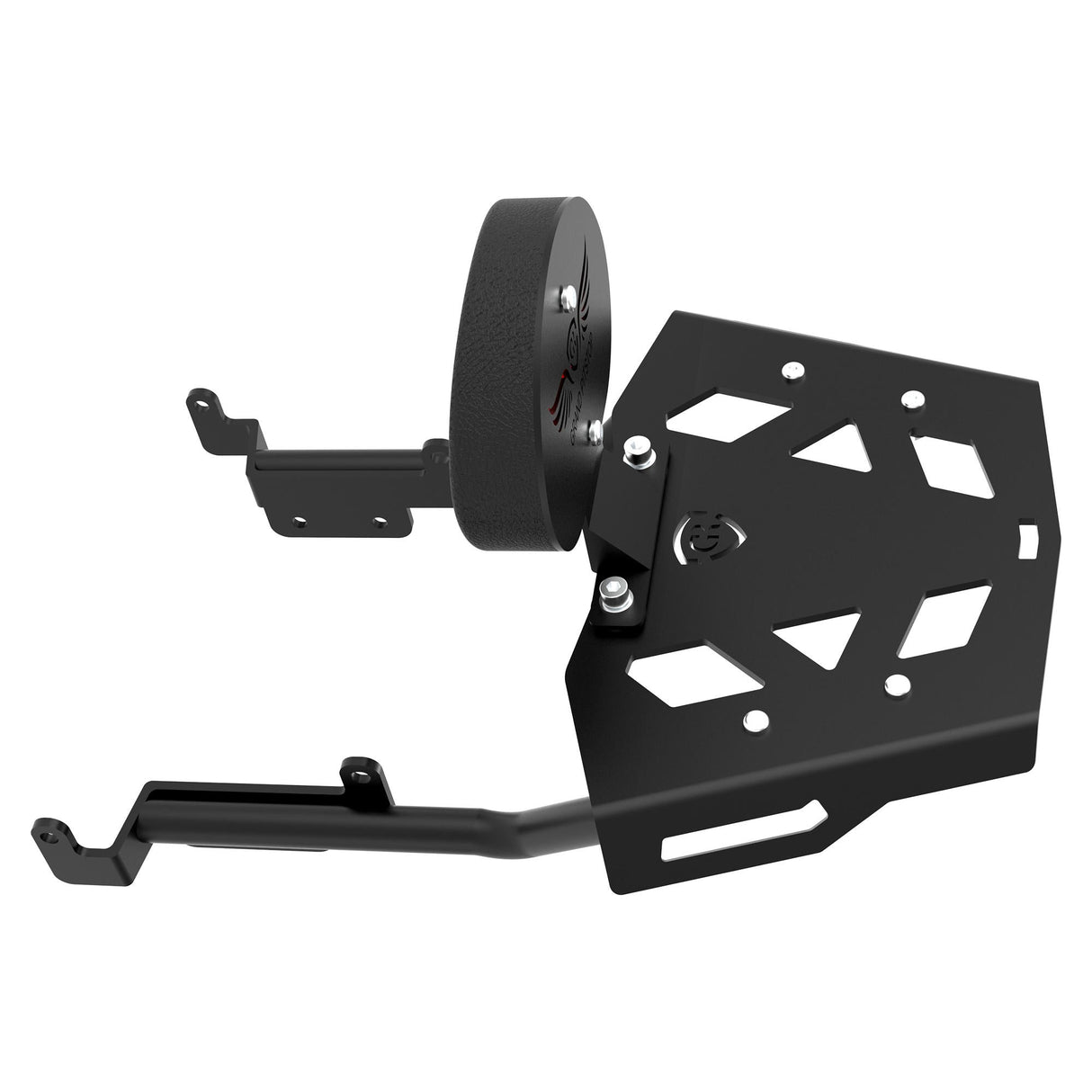 Toprack with Backrest for KTM DUKE 390/250 Gen 3 - Black