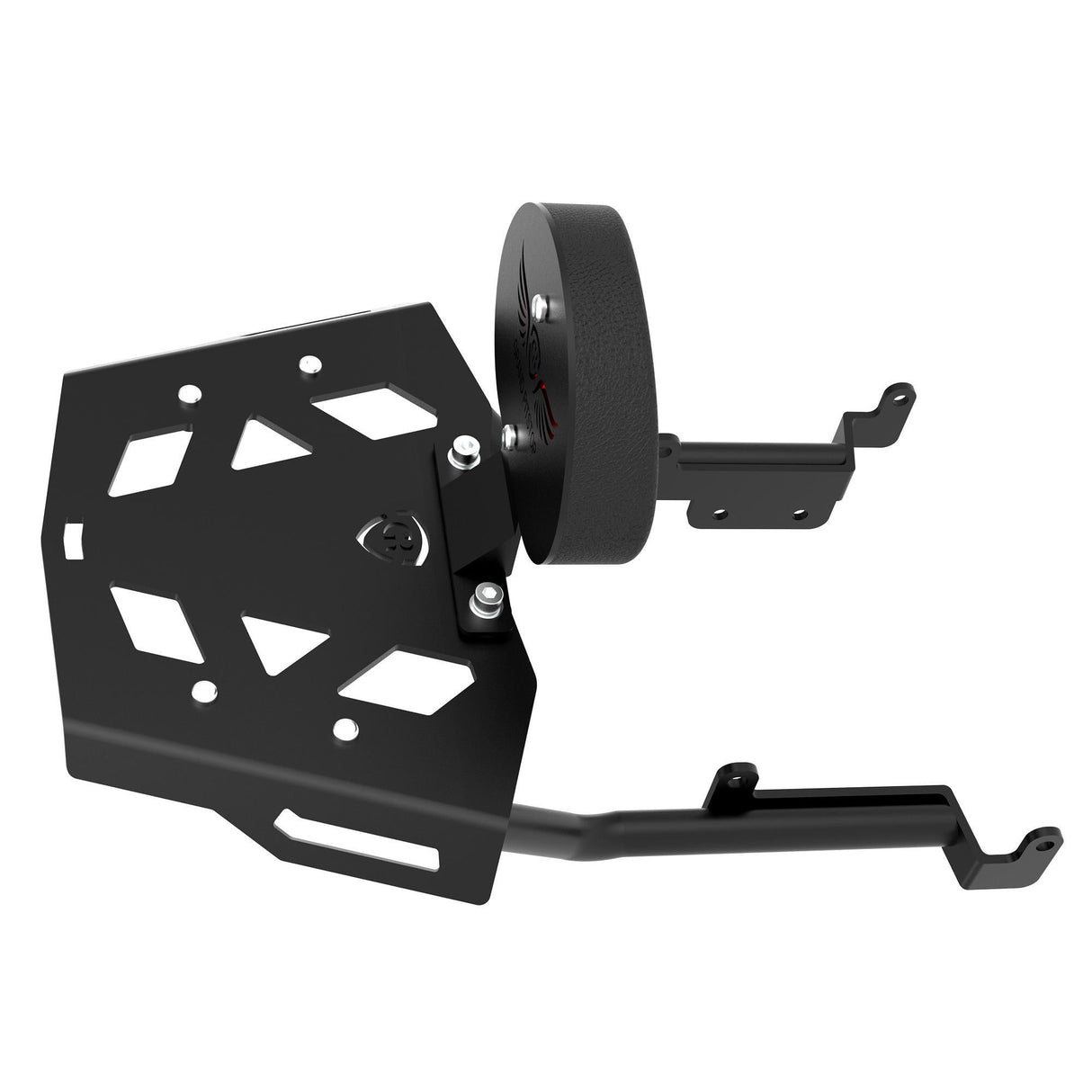 Toprack with Backrest for KTM DUKE 390/250 Gen 3 - Black