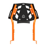 Toprack with Backrest for KTM DUKE 390/250 Gen 3 - Black/Orange
