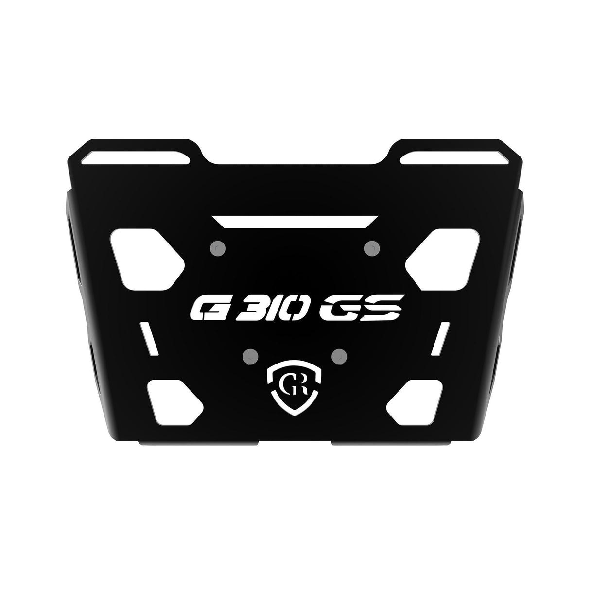 Top Rack Plate for BMW G310 GS Black