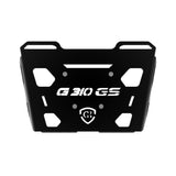 Top Rack Plate for BMW G310 GS Black