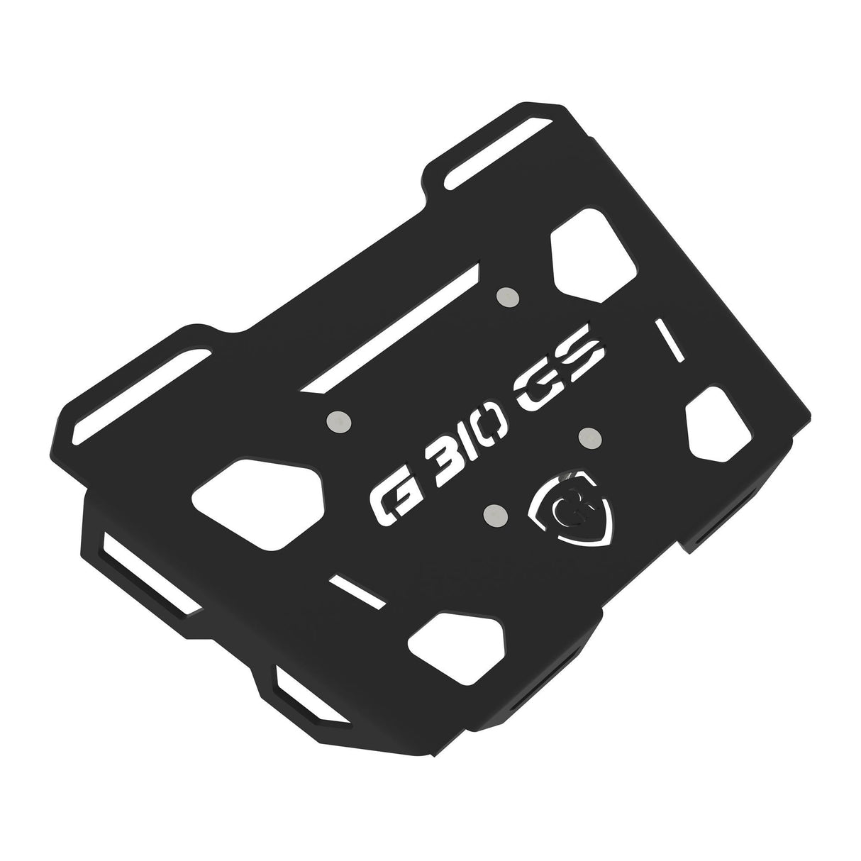 Top Rack Plate for BMW G310 GS Black