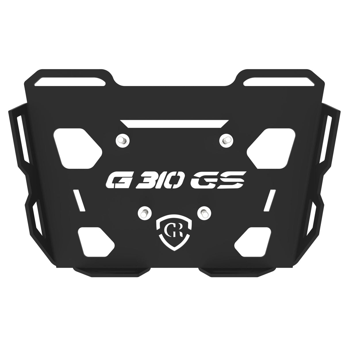 Top Rack Plate for BMW G310 GS Black