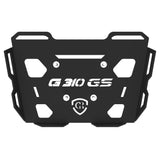 Top Rack Plate for BMW G310 GS Black
