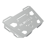 Top Rack Plate for BMW G310 GS Silver