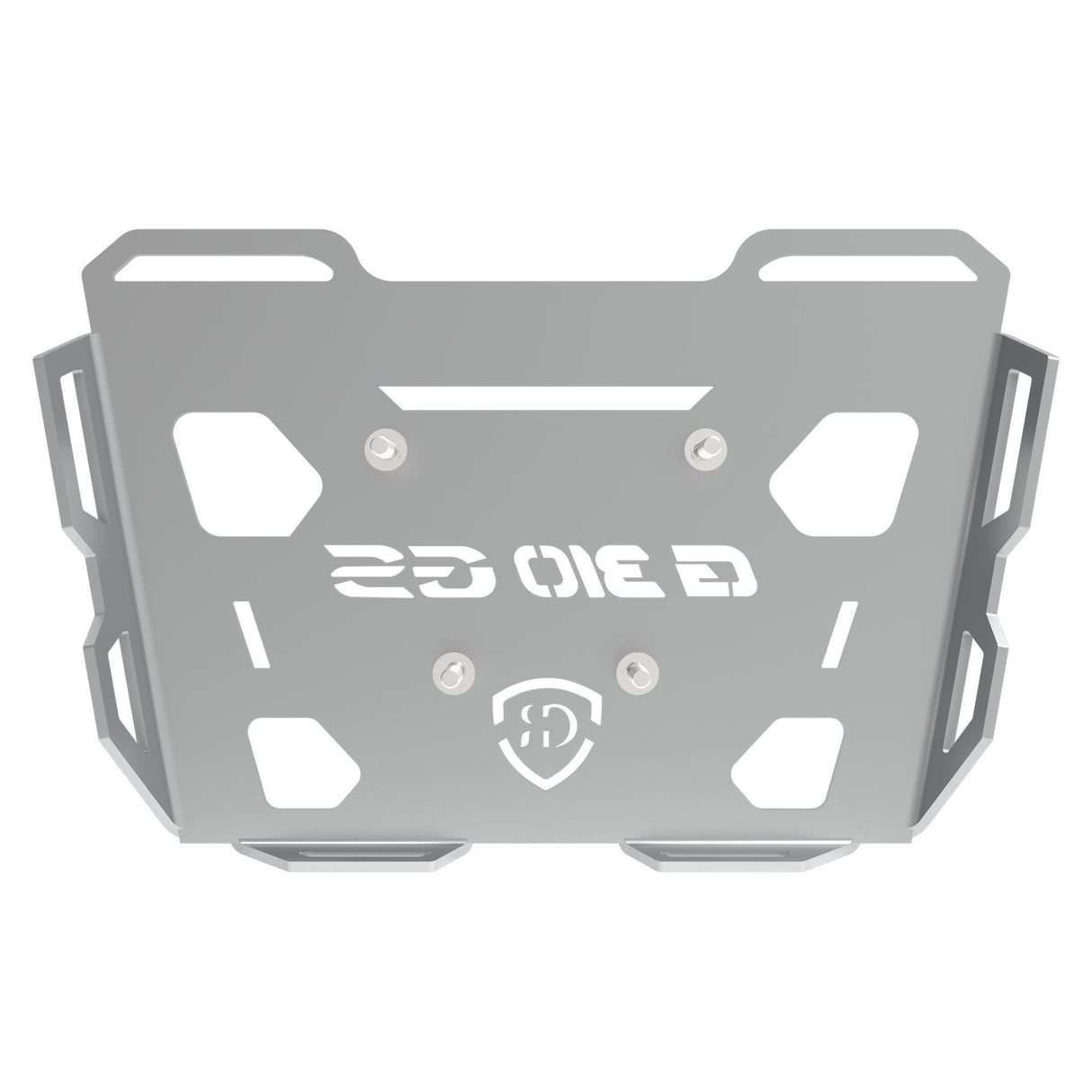 Top Rack Plate for BMW G310 GS Silver