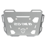 Top Rack Plate for BMW G310 GS Silver