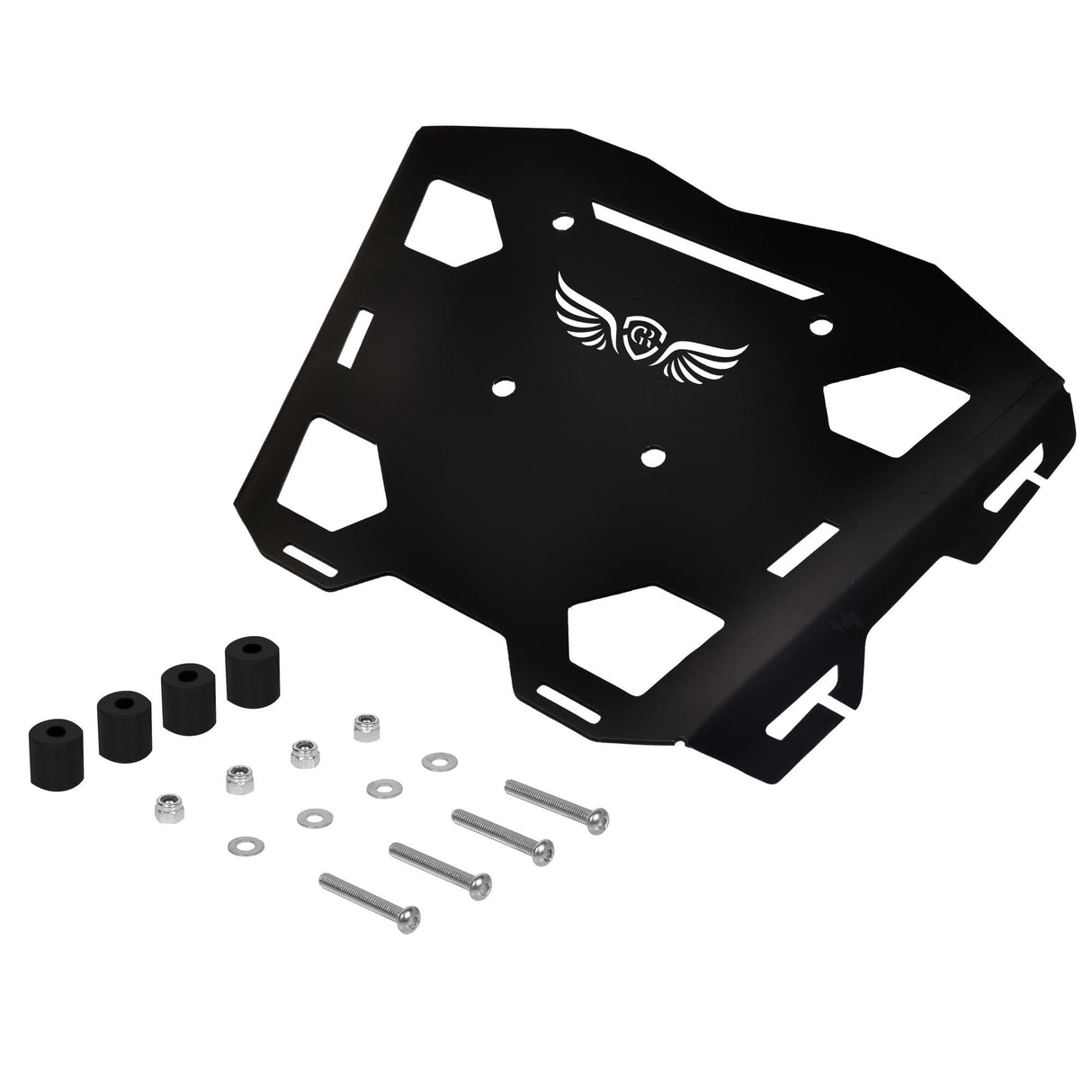 Top Rack Plate For Royal Enfield Himalayan - BS6 Model (2020-2021) - Black