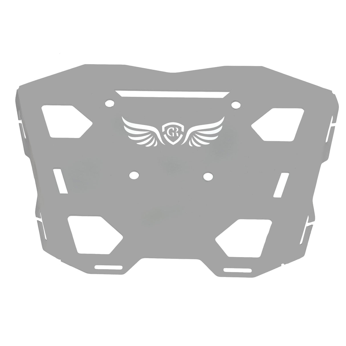 Top Rack Plate For Royal Enfield Himalayan - BS6 Model (2020-2021) - Silver