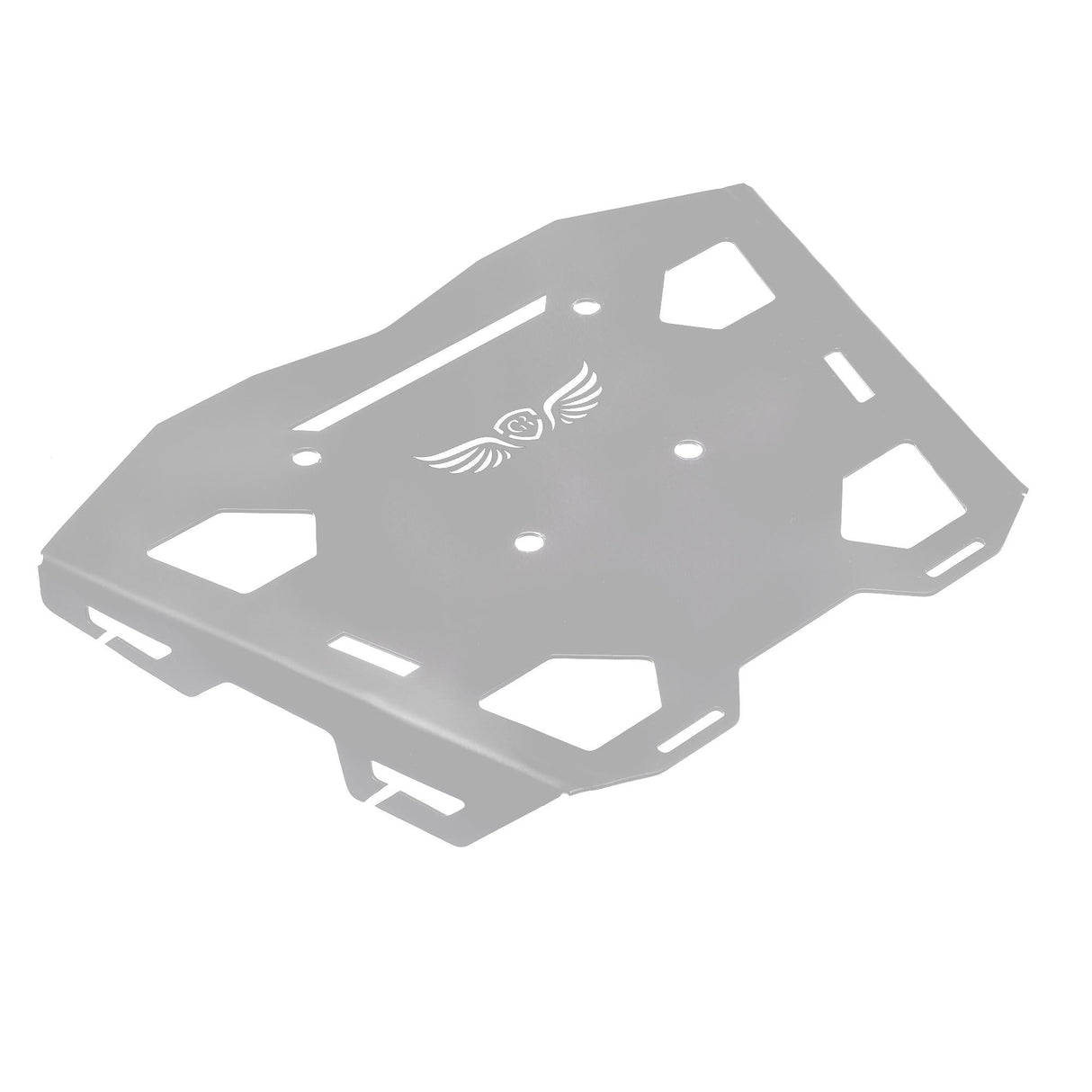 Top Rack Plate For Royal Enfield Himalayan - BS6 Model (2020-2021) - Silver