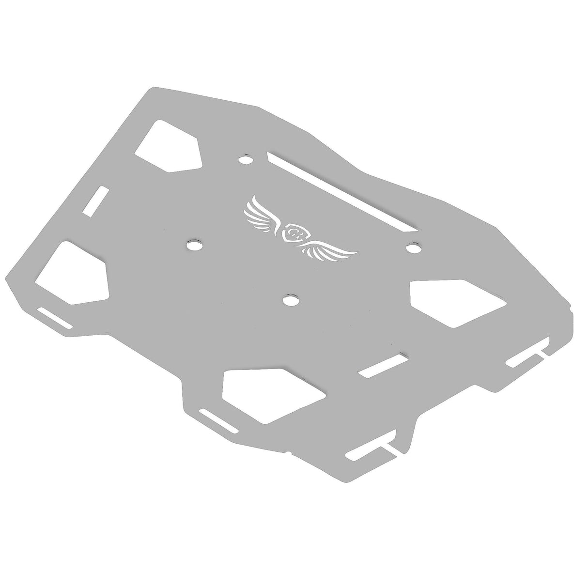 Top Rack Plate For Royal Enfield Himalayan - BS6 Model (2020-2021) - Silver