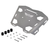 Top Rack Plate For Royal Enfield Himalayan - BS6 Model (2020-2021) - Silver