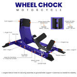 Motorcycle Wheel Chock - Universal