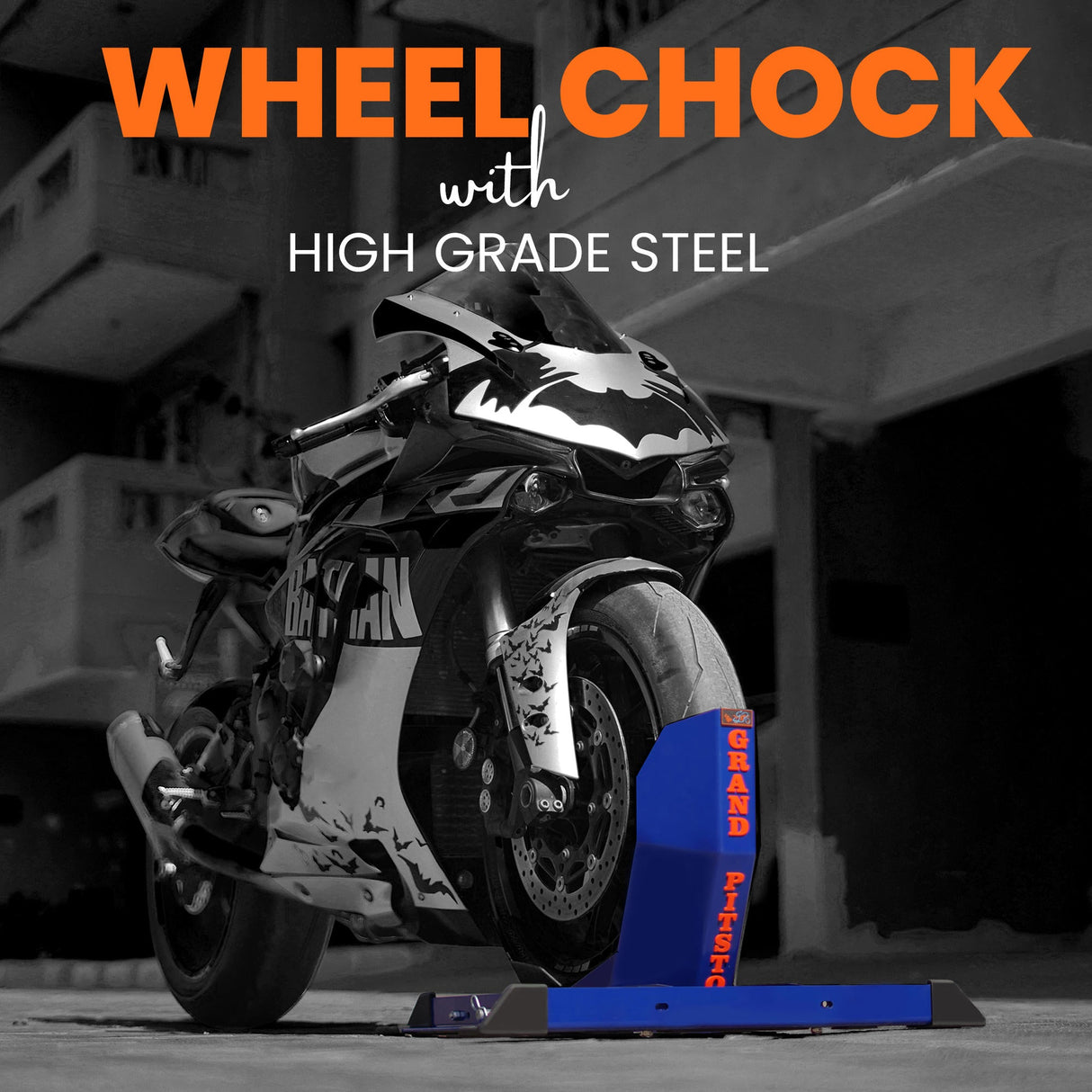 Motorcycle Wheel Chock - Universal