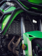 LCB Kawasaki Versys 650 Vector Radiator Grill Black