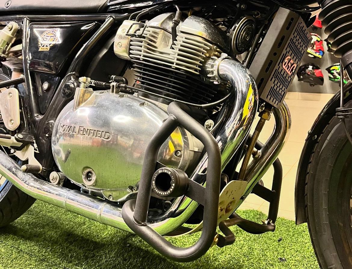 Crash Guard with RE metal Slider for Interceptor 650 & continental GT 650