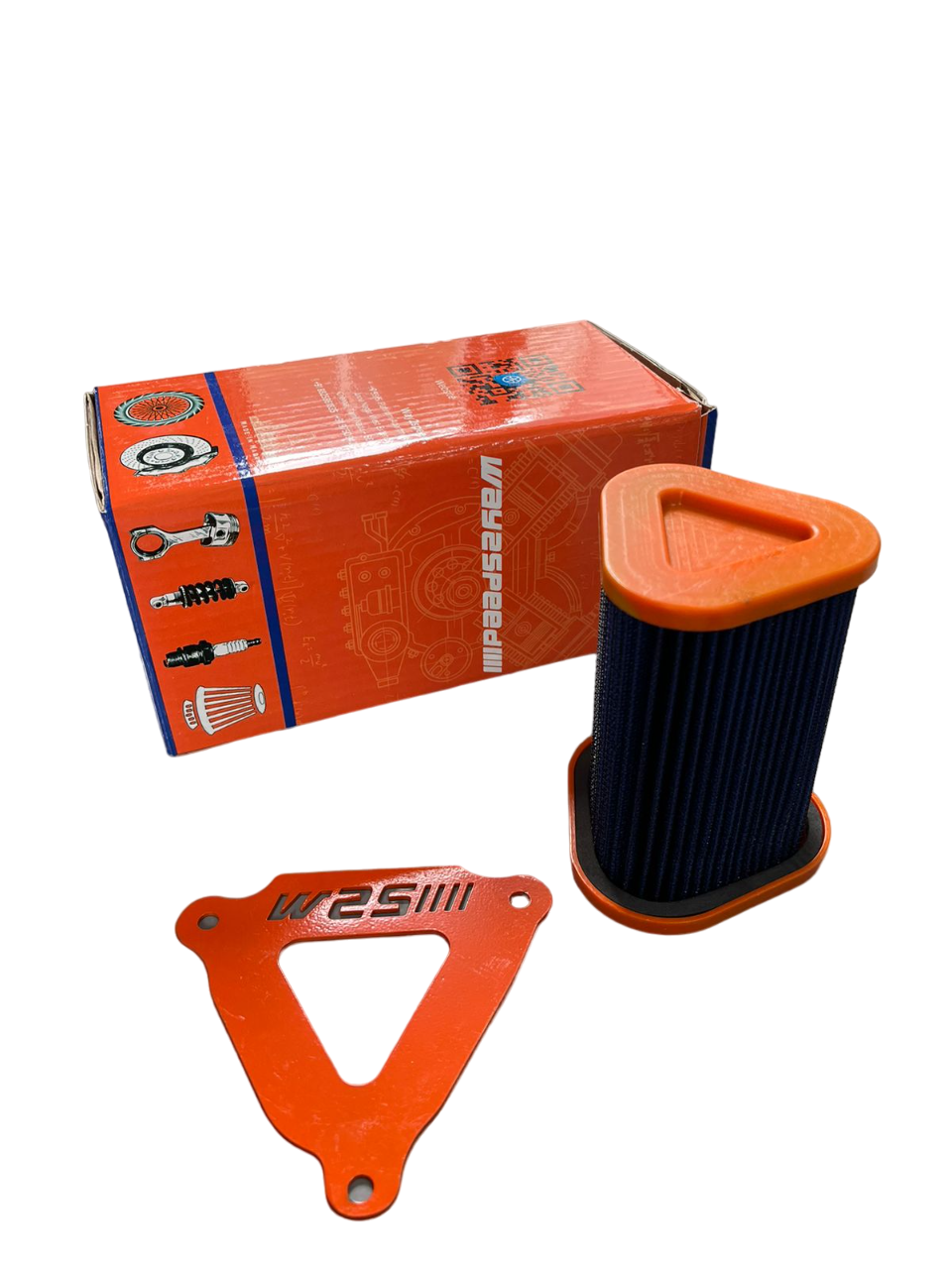 Way2Speed performance air filter for RE interceptor 650/continental GT 650