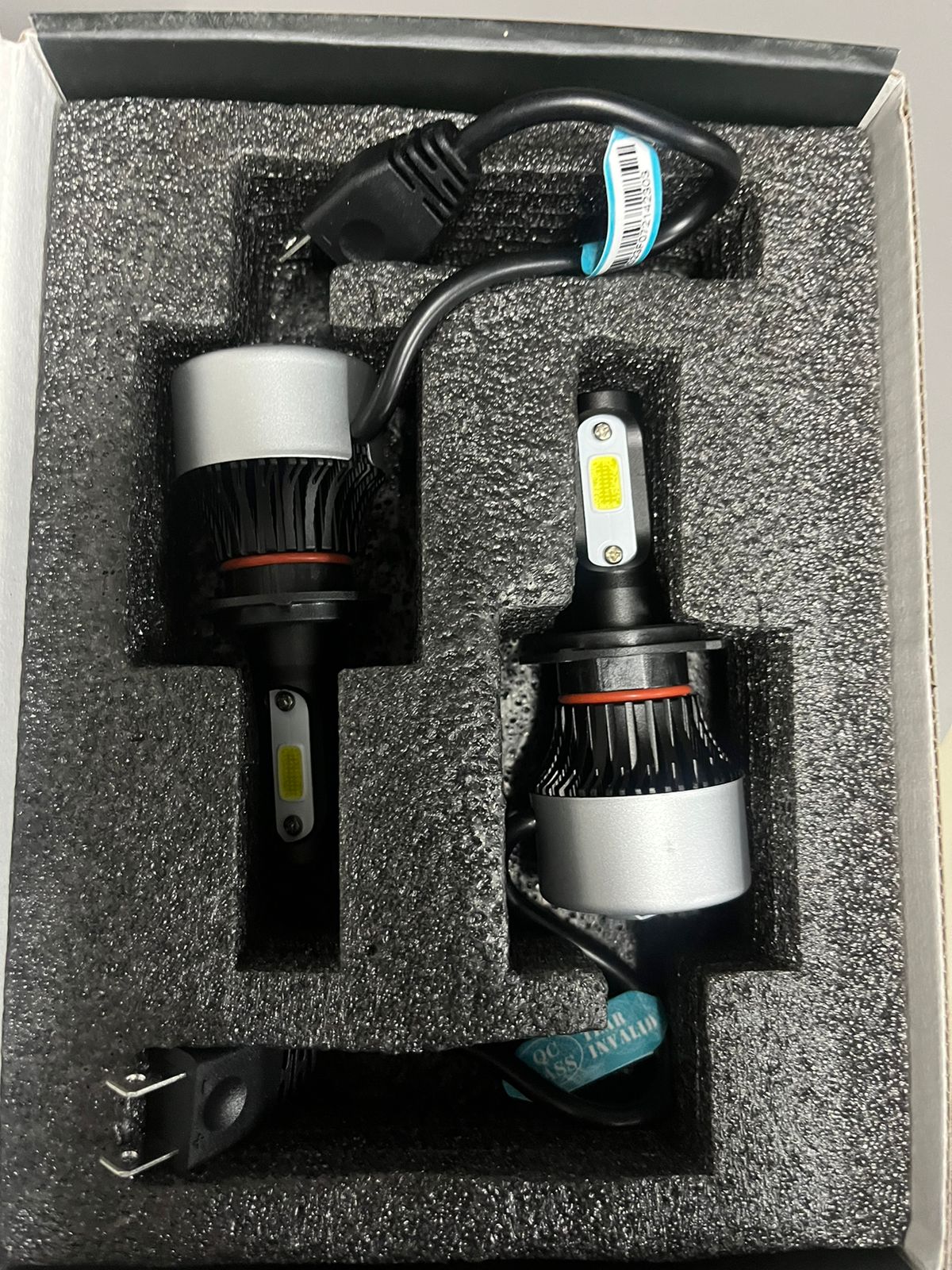 LGP H7 Hi/Lo 9000LM 6500K 72 W LED Automotive Headlight Bulbs Auto Conversion Driving Lamp (Cool White light) (H7) for all cars- 1 YEAR WARRANTY