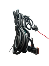 LIU HJG ORIGINAL future eye 5 lens with wiring harness and switch dual colour yellow white compatible for all motorcycle , thar , jeep and cars