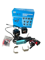 LIU HJG Single LED Future Lens HJG-103 40 watt Fog light with wiring harness for all Motorcycles