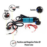 LIU HJG Premium Wire Harness Dual Colour - With Dual Switch/Relay/Fuse/Flasher