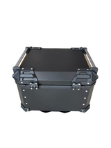 LGP 55 litres aluminium top box - black